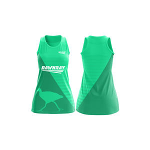 เสื้อเน็ตบอลรักษ์โลก |   ชุดยูนิฟอร์มเน็ตบอลแบบซับลิเมชั่นพร้อมโลโก้ทีม ชื่อ และหมายเลข |   โพลีเอสเตอร์ที่ระบายอากาศได้ดี - Product Image 6