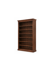 Librería Tradicional de Madera con 6 Estantes, Mueble de Almacenamiento Independiente para Oficina en Casa, Sala de Estar y Biblioteca - Product Image 2