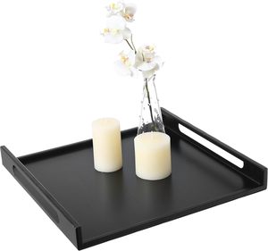 Plateau de service en métal d'origine indienne, pièce artisanale artistique, idéal pour les repas quotidiens et les arrangements décoratifs, disponible en gros - Product Image 2