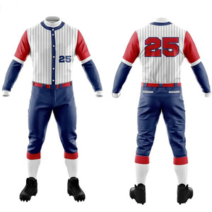 Proveedor de Uniformes de Béisbol de Alta Calidad, Tela Ligera de Secado Rápido, Flexible, Fabricación con MOQ Bajo - Product Image 4