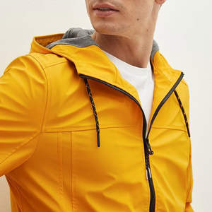 Chaqueta Softshell con Capucha para Hombre, Impermeable, Transpirable, Cortavientos, Ecológica, con Logotipo Frontal, Tallas Grandes, Oferta de Invierno - Product Image 6