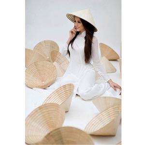 Chapeau conique vietnamien à 6 panneaux, imprimé numériquement, fabriqué à la main au Vietnam – Nouveaux chapeaux, vêtements et accessoires haut de gamme - Product Image 3