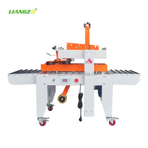 LIANGZO HFXJ-5050A Yüksek Verimli Katlama ve Otomatik Kapatma Makinesi Gıda İçecek Kartonları için Bantlı Kapatıcı Yeni - Product Image 3
