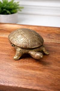 Centre de table en métal artisanal en forme de tortue pour une décoration artistique de la maison et une touche unique aux meubles - Product Image 4