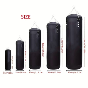 กระสอบทรายหนังแท้ Target Sport Likhein รุ่น Heavy Punching Bag น้ำหนักเบา สำหรับฝึกซ้อมมวยไทย มวยสากล MMA คิกบ็อกซิ่ง เทควันโด - Product Image 3