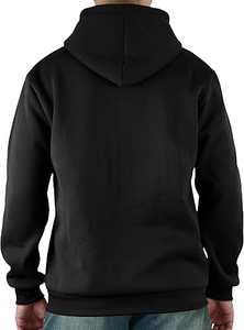 Sudadera con Capucha para Hombre, 100% Algodón, 500 g/m², Ecológica, Gruesa, para Invierno, con Logotipo Personalizado, Hombros Caídos - Product Image 4