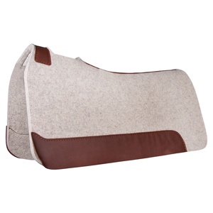 Tapis de selle en laine unie de qualité supérieure-tapis de selle classique pour chevaux-tapis de selle Western en laine au meilleur prix - Product Image 3