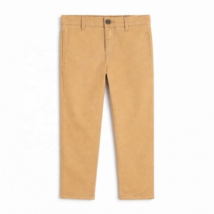 Nouveauté - Pantalons décontractés pour enfants - Coupe droite - Pantalons pour enfants - Vêtements scolaires - Coton sergé extensible - Pantalons <span class=keywords><strong>chino</strong></span> pour garçons - Direct usine - Product Image 5