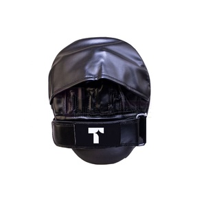 Protège-poignets de boxe en cuir courbé, mousse double couche pour absorption des chocs, soutien du poignet, ajustement réglable, pour le kickboxing, respirant en hiver - Product Image 4
