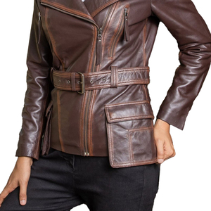 Chaleco de Piel de Cordero Genuina para Mujer, Chaleco de Moda Personalizable, Precio de Fábrica OEM ODM, Proveedor Mayorista - Product Image 4