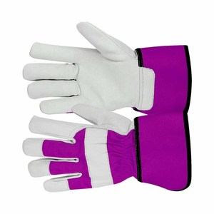 Guantes de Trabajo de Alta Resistencia en Oferta, Cuero de Vaca de Primera Calidad, Resistentes al Calor y a las Chispas, Protección para las Manos - Product Image 3