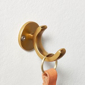 Premium Aluminum Wall <b>Hook</b> Wall Mounted Bathroom Organizer with Sleek Contemporary Design and Finish - Product Image 3