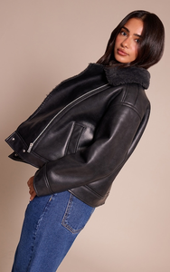 2026 New Women Autumn Winter Cotton Knitted Breathable Motorcycle Jacket Lady Black <b>Zipper</b> - Product Image 5