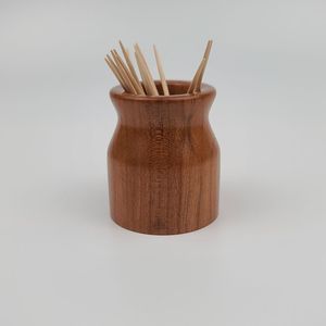 Wholesale Wooden <b>Toothpick</b> Holder Container For Kitchenware Suppliers Restaurants Hotels And Home Use - Product Image 4