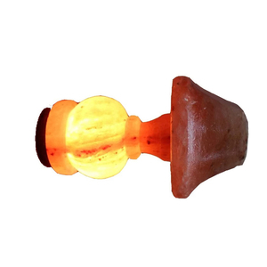 Lampe de table en sel rose de l'Himalaya, lampe LED en cristal sculpté pour la décoration de la maison, lampe de table en cristal - Product Image 4