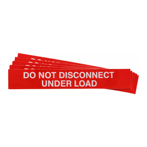 ป้ายเตือนกันน้ำทนทาน Brady Solar Do Not Disconnect สำหรับแผงโซลาร์เซลล์และแผงไฟฟ้า - Product Image 2