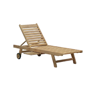 Lit de soleil super confortable Chaises longues en bois de teck Chaises longues Usine directe d'Indonésie - Product Image 3