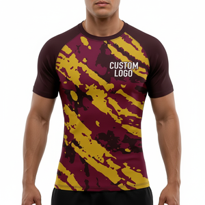 Rashguard de MMA con Diseño Personalizado, Rashguard Personalizado para MMA, Rashguards Sublimados Completamente Personalizados, Rashguards para BJJ - Product Image 1