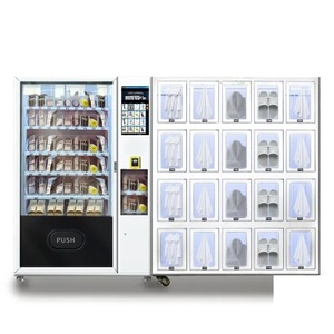 Máquina expendedora de artículos desechables para hoteles: afeitadoras, pantuflas, batas de baño. Admite lector de tarjetas, billetera electrónica, efectivo y monedas. - Product Image 1