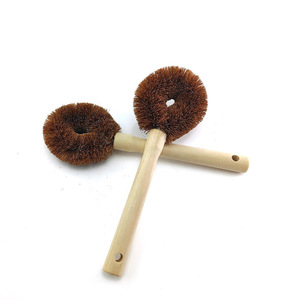 Best selling <b>scrub</b> <b>brushes</b> kitchen essentials coconut coir hand <b>brush</b> tawashi scrubber with handle - Product Image 1