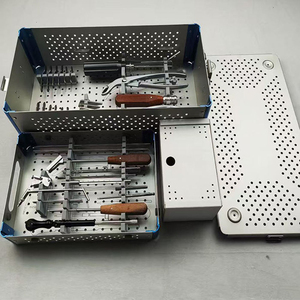Kit d'instruments chirurgicaux pour la fixation osseuse des grands fragments traumatiques, ensemble d'outils pour le traitement des fractures, certifié CE Classe I, livraison gratuite - Product Image 1