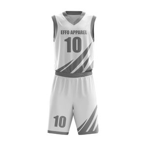 Uniformes de Baloncesto Deportivos al por Mayor, Conjuntos Personalizados con Logotipo Impreso, Calidad Premium, 100% Poliéster, Secado Rápido - Product Image 4