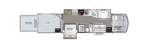 Used 2023 T-h-o-r O-u-t-l-a-w 38MB Travel <b>Trailer</b> - Product Image 2