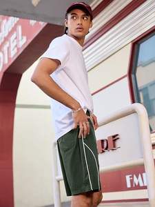 Pantalones Cortos Casuales para Hombre, de Secado Rápido, Cintura Elástica con Cordón, Ligeros, para Deporte o Playa - Product Image 2