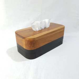 Boîte à mouchoirs en MDF émaillé, accessoires de décoration de table, boîtes à mouchoirs en bois uniques pour la vente à l'exportation depuis l'Inde - Product Image 2