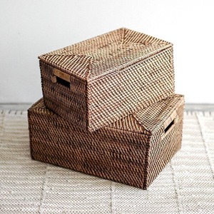 Woven storage boxes top selling rattan <b>box</b> basket wholesale baskets & other home <b>containers</b> - Product Image 5