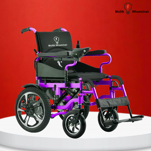 Mollik Electric Wheelchair Aluminum Alloy Built-In Battery Lightweight Portable <b>Mobility</b> <b>Chair</b> for Home - Product Image 2