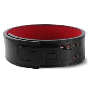 Cinturón de Seguridad para Gimnasio y Fitness de Cuero Vacuno Genuino Antideslizante con Logotipo Personalizable, Cinturón de Levantamiento de Pesas de Alta Resistencia - Product Image 5