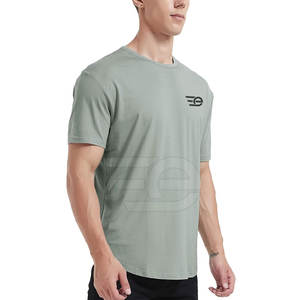 T-shirt uni essentiel pour homme 100% coton ultra doux pour un style décontracté et confortable au quotidien - Product Image 5