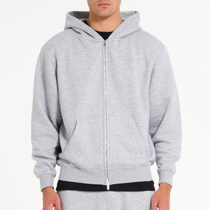 Wholesale Premium Quality Soft Fabric Embroidered Half Zip Hoodies for Men Comfortable Regular Fit Casual Winter Wear - Product Image 1