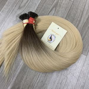 Venta al por mayor Remy Virgen cutícula alineada doble dibujado Ombre Rubio y platino a granel cabello humano vietnamita - Product Image 6