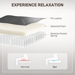 Divano Reclinabile in Ecopelle Nera con Massaggio a Vibrazione, Riscaldamento e Porta USB per Anziani - Product Image 6