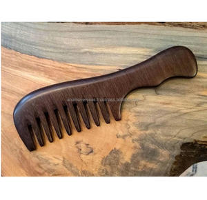 Peine Ayurvédico de madera de Neem para el control de la caspa y el cuero cabelludo saludable-Venta al por mayor - Product Image 4