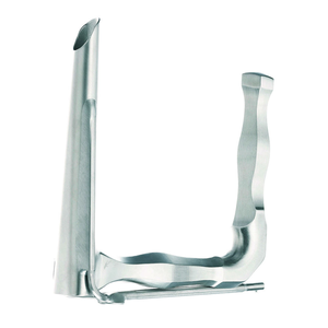 Laryngoscope vétérinaire LED Medivolve Macintosh incurvé, 4 lames en acier inoxydable, certifié CE, classe II - Product Image 1