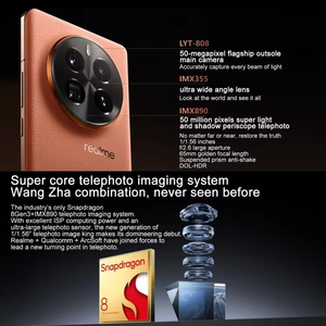 สมาร์ทโฟน Realme 6.7 นิ้ว 5G หน่วยความจำ 16GB+512GB หน้าจอ AMOLED 144Hz ระบบปฏิบัติการ Realme UI 5.0 Android 13 NFC รองรับการชาร์จเร็ว 50-59W - Product Image 1