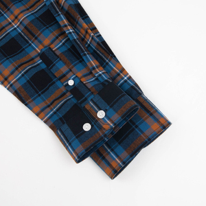 <b>Men's</b> <b>Checked</b> Flannel Long <b>Sleeve</b> Button Down Plaid <b>Shirts</b> for <b>Men</b> Full <b>Sleeve</b> - Product Image 3