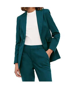 Ensemble de costumes pour femmes, coupe ajustée, pour mariage, bureau et affaires, respirant et confortable, blazer, pantalon de travail pour femmes, costume de bureau - Product Image 5