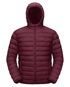 Chaqueta de Invierno Transpirable para Hombre, Chaqueta Acolchada con Cuello Alto de Lona, Logotipo Frontal, Secado Rápido, Color Personalizado - Product Image 5