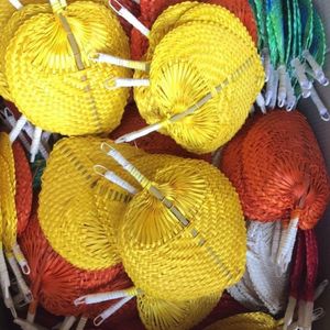 พัดไม้ไผ่คุณภาพเชื่อถือได้ รุ่น 2026 วัสดุสะอาดเป็นมิตรต่อสิ่งแวดล้อม สำหรับระบายความร้อนและตกแต่งงานปาร์ตี้ โครงสร้างแข็งแรง ปลอดภัย ใช้งานง่าย - Product Image 4