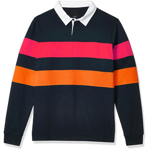 Camisas Polo Personalizadas para Hombre, Camisa de Manga Larga Tejida, Ropa Casual de Moda, Camisa Polo de Golf para Exteriores, Algodón con Spandex - Product Image 4