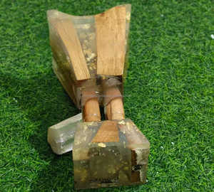 Exclusive <b>Wooden</b> Epoxy Resin Art Bakhoor <b>Burner</b> Incense Holder <b>for</b> Luxury Home Decor, Eid Ramadan Gift Sets & Interior Styling - Product Image 4