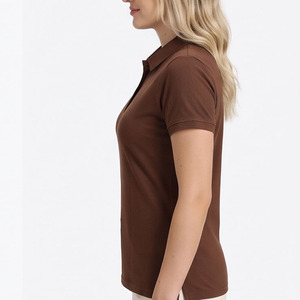 Chemises de golf et de tennis personnalisées avec logo pour vêtements de sport, nouvelle arrivée, polos de performance pour femmes, tissu respirant, manches courtes, athlétique - Product Image 3