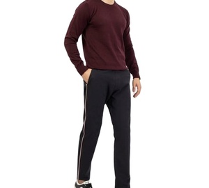 Alta calidad personalizado al por mayor Fitness deportes gimnasio Joggers pantalones de alta calidad cómodo ajuste hombres Joggers doble color ropa casual - Product Image 1