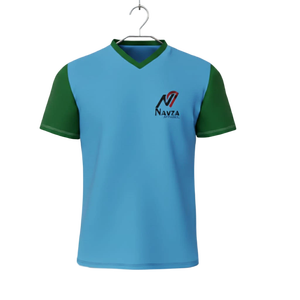 T-shirt Homme 100% Coton Jersey Blanc Uni Col V Manches Courtes Coupe Classique Personnalisable Écologique Séchage Rapide Haute Qualité - Product Image 3