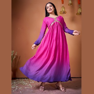 Most Selling Fancy Cotton Silk <b>Kurtis</b> for Office and Regular Wear at Wholesale Price Casual Dresses Kurti - Product Image 1