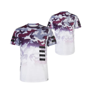 Camiseta Deportiva Transpirable para Hombre, Sublimada, de Manga Corta, de Alta Calidad, de Algodón, Elastano y Poliéster, Camisetas de Compresión Personalizadas - Product Image 4